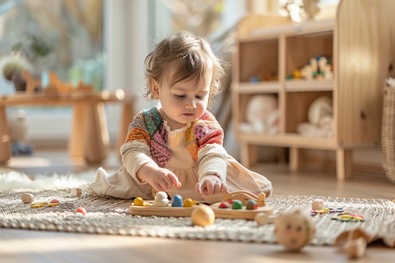 Pourquoi opter pour des jouets Montessori dès l’âge de 1 an ?